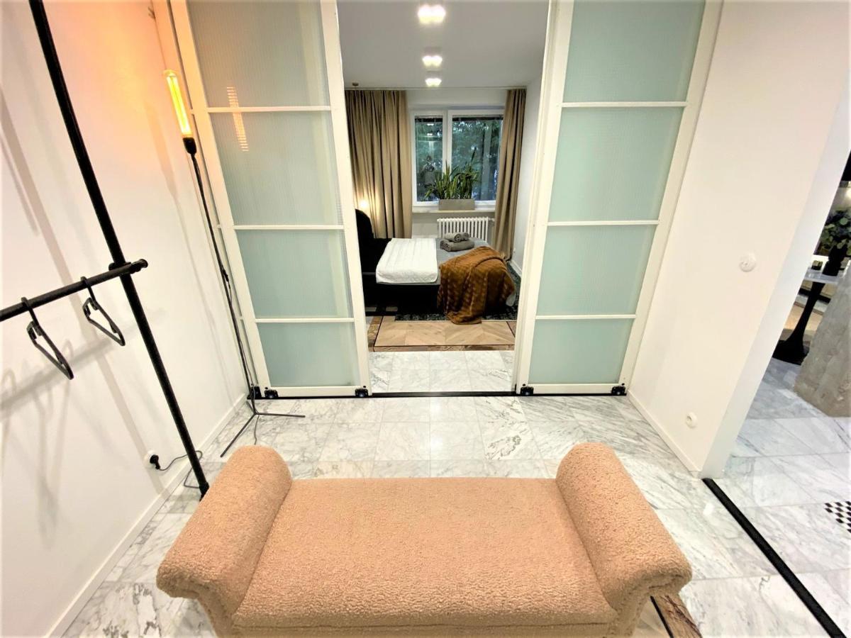 Design+Luxus Apartment Im Zentrum! +Netflix Varşovia Exterior foto